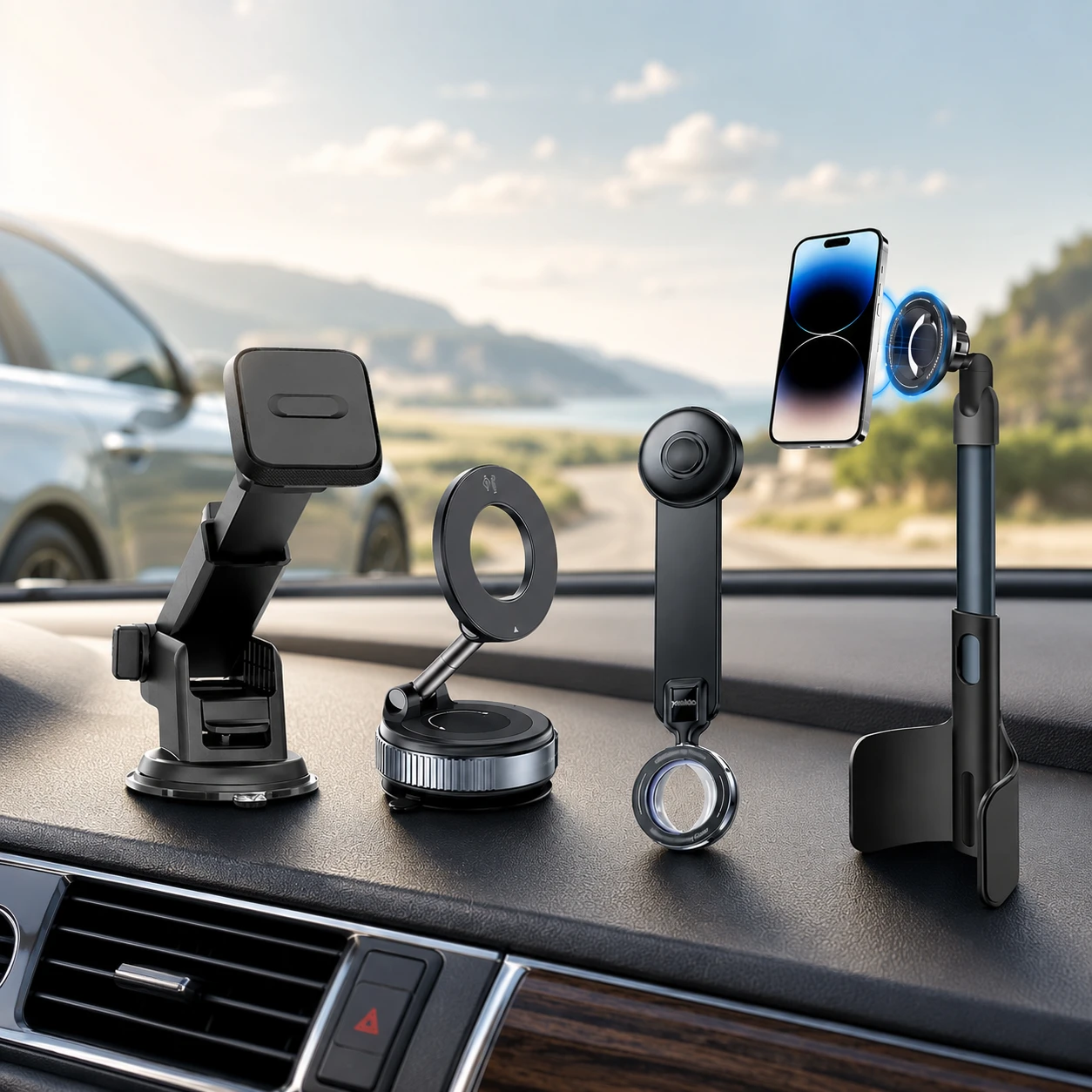• Car Phone Holders