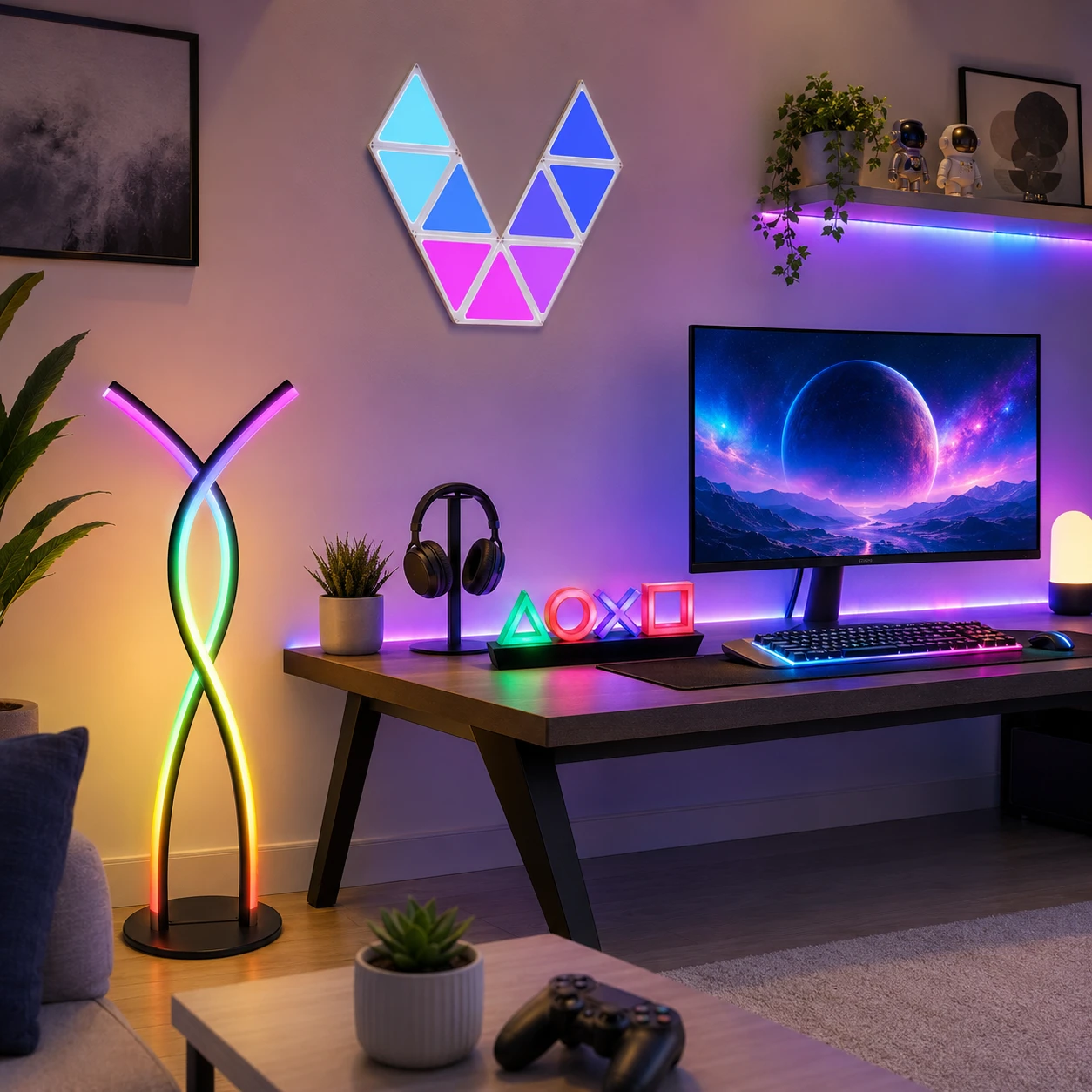 • Light Setup
