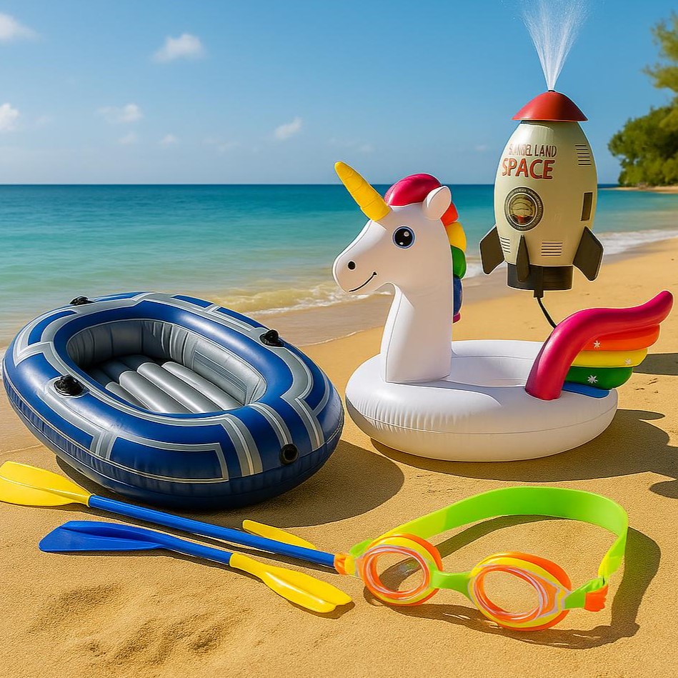 → Swimming equipment and floats