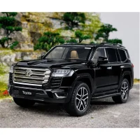 Toyota Land Cruiser LC300 1:24 Die-Cast Metal Model Car – LED Lights, Sound, Remote Control & Pull-B