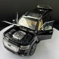 Toyota Land Cruiser LC300 1:24 Die-Cast Metal Model Car – LED Lights, Sound, Remote Control & Pull-B