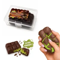 Faux Crispy Chocolate Wax Squishy - Chocolate