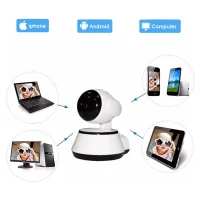 Wireless 720P Wi-Fi Security Camera – Pan & Tilt, Night Vision