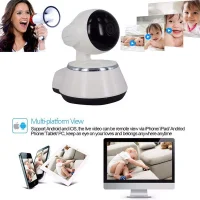 Wireless 720P Wi-Fi Security Camera – Pan & Tilt, Night Vision