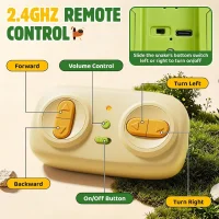 2.4GHz Magnetic RC Snake – Music & LED Lights with Remote