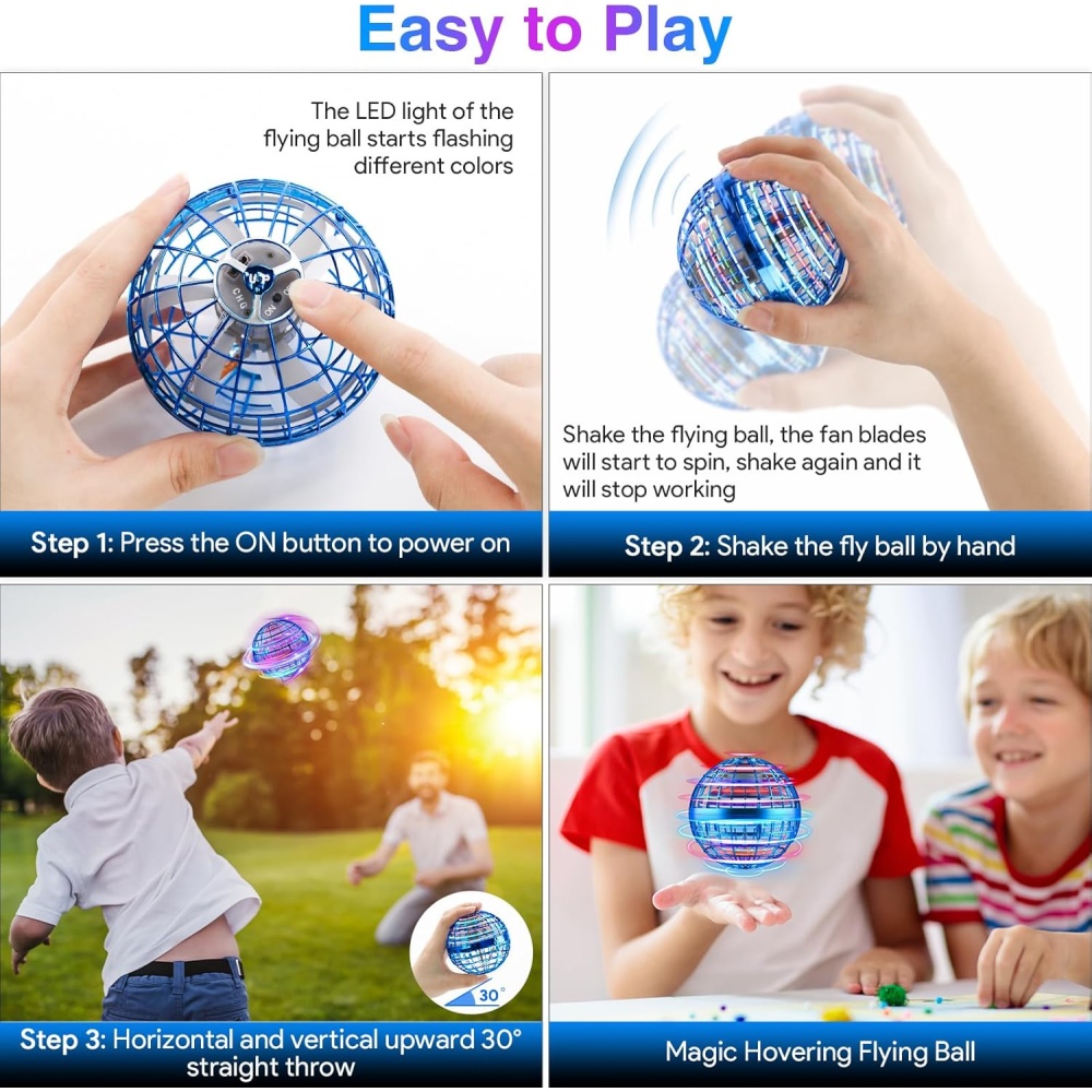 Flying Orb Spinner Toy