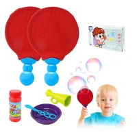 Kids Colorful Bubbles Ping Pong Set