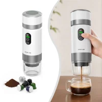 Green Lion Portable Espresso 80mL – 20Bar (Rechargeable)