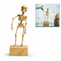 Halloween Dancing Skeleton Aquarium Ornament