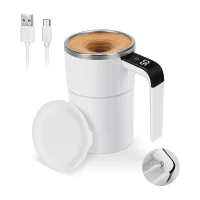 Self Stirring Mug Coffee Mug with LED Display Temperature