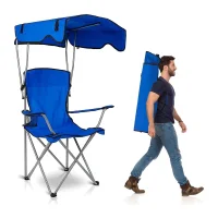 Outdoor Folding Camping Chair with Canopy