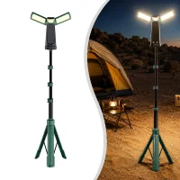 Green Lion Explorer Tripod Camping Light with Adjustable Height & 360°