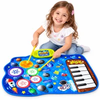 Baby Piano & Drum Musical Play Mat