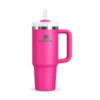 Stanley Quencher Stainless Steel Travel Tumbler, 40oz - Dark Pink