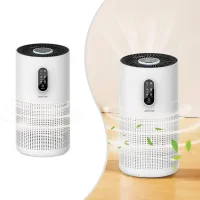 Green Lion Compact Air Purifier 3 in 1 Filtration - White