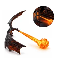 Fire Breathing Dragon Lamp – Red Flame