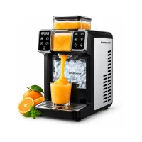 Powerology Alaska 2-in-1 Ice & Snow Maker – Black