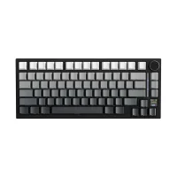 ATTACK SHARK X820 Ultra 75% Tri-Mode Mechanical Gaming Keyboard with TFT Display – Black