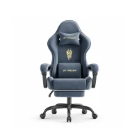 Ferghana Ergonomic Gaming Chair with Footrest – Grey