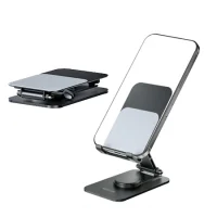 Green Lion M5 Foldable Phone & Tablet Stand – Black