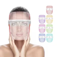 Wireless Rechargeable 7-Color LED Face Beauty Mask