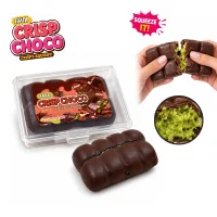 Faux Crispy Chocolate Wax Squishy - Chocolate