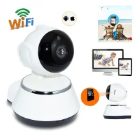 Wireless 720P Wi-Fi Security Camera – Pan & Tilt, Night Vision