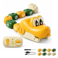 2.4GHz Magnetic RC Snake – Music & LED Lights with Remote