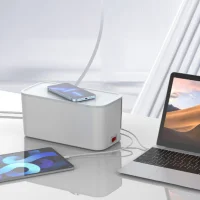 LDNIO SCW5354 Organizing Box Power Strip 15W Wireless Charger with 20W PD+QC out